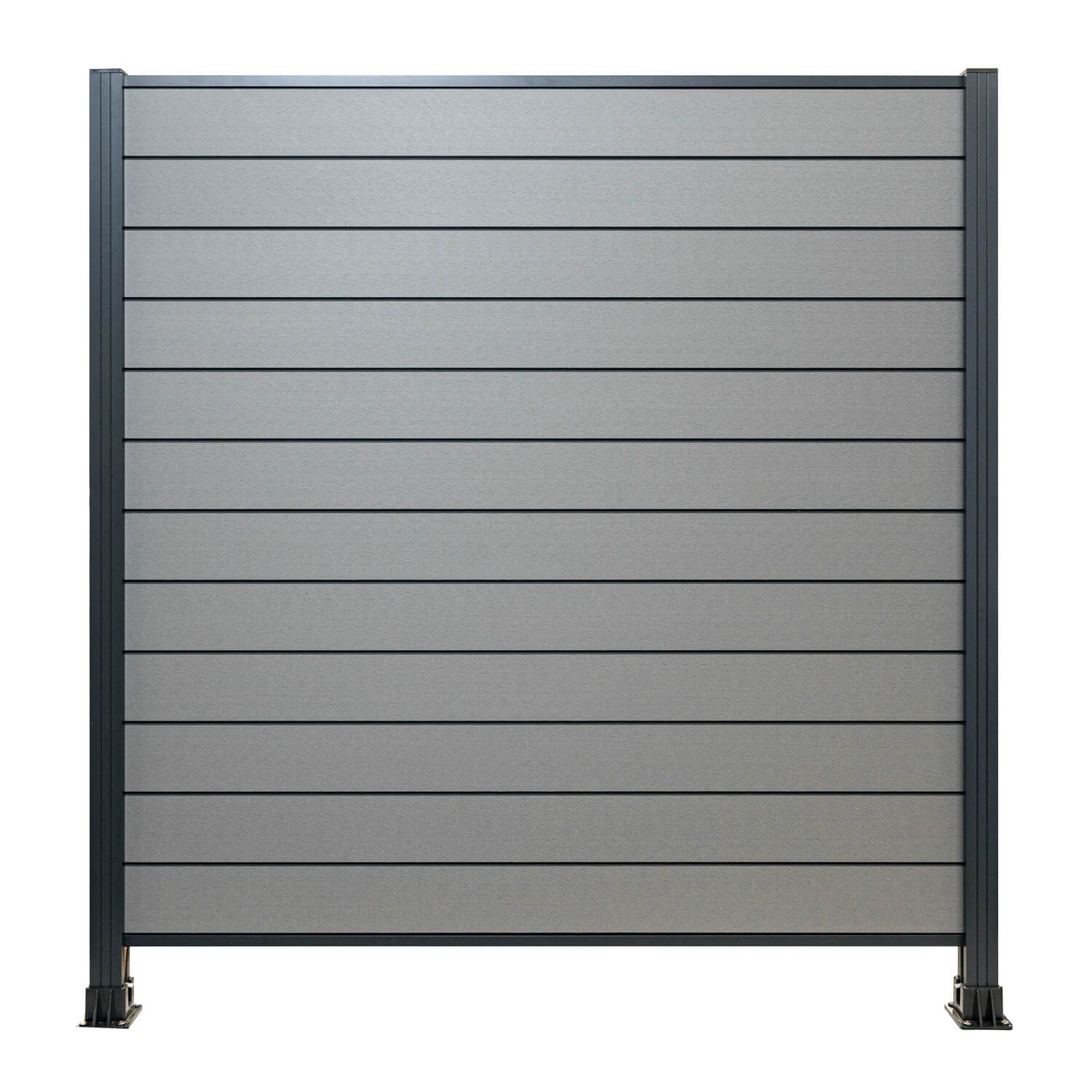 Standard WPC Fencing Panel Grey – 1 Post Standard WPC Fencing Panel Grey – 1 Post