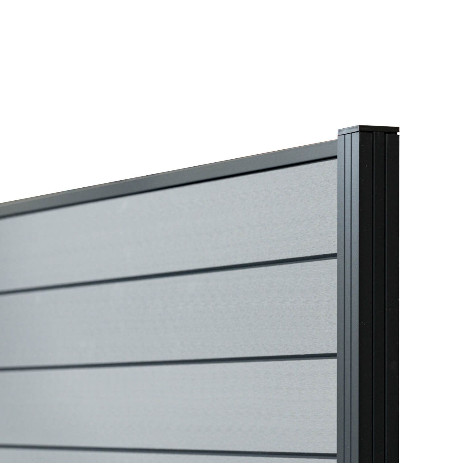 Standard WPC Fencing Panel Grey – 1 Post Standard WPC Fencing Panel Grey – 1 Post