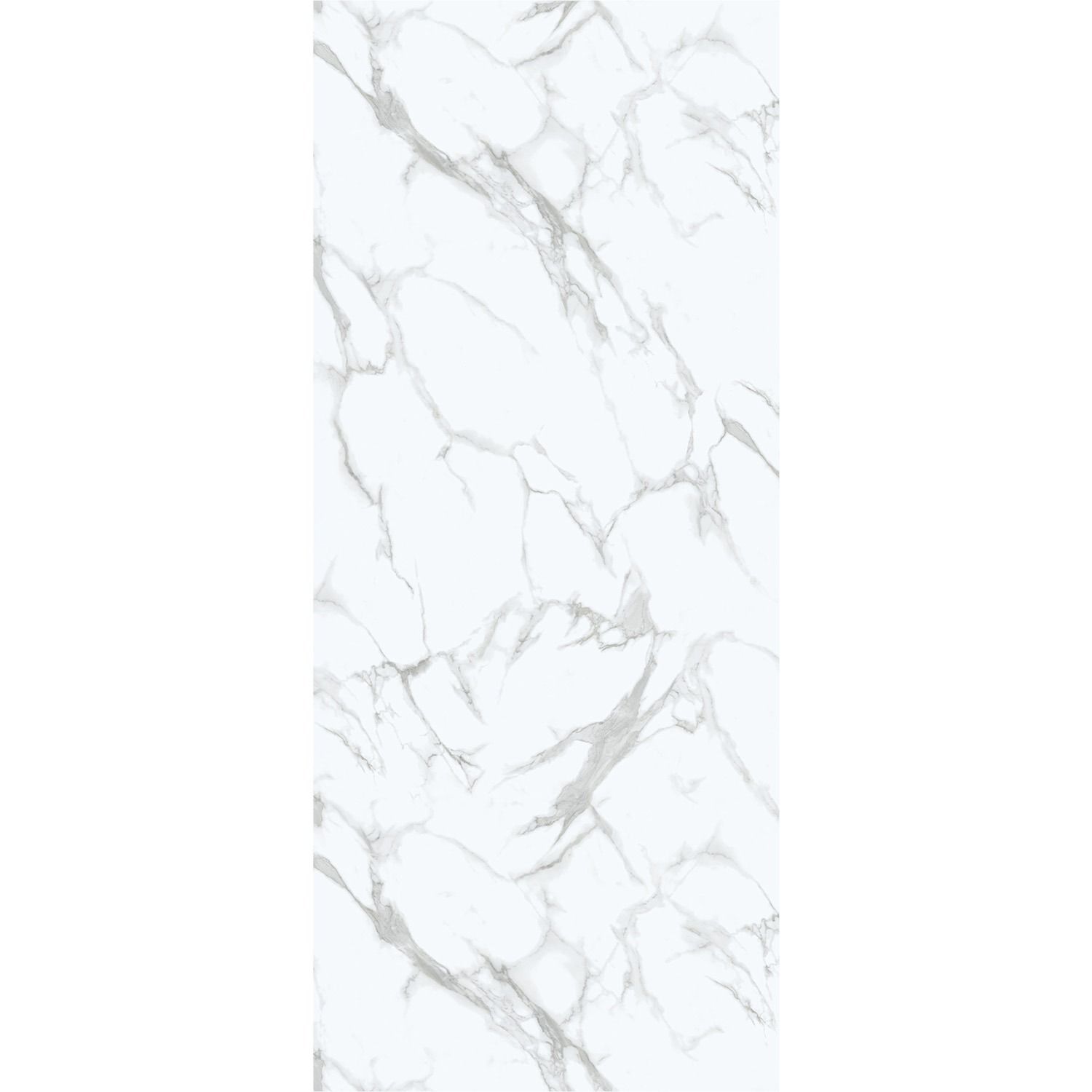 Wall Panel SPC Calacatta White Marble Glossy 120 x 280 cm 4 mm Wall Panel SPC Calacatta White Marble Glossy 120 x 280 cm 4 mm