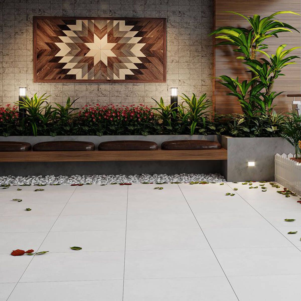 Płyta Tarasowa Gresowa Urban Beton Beige 60x60x2 cm