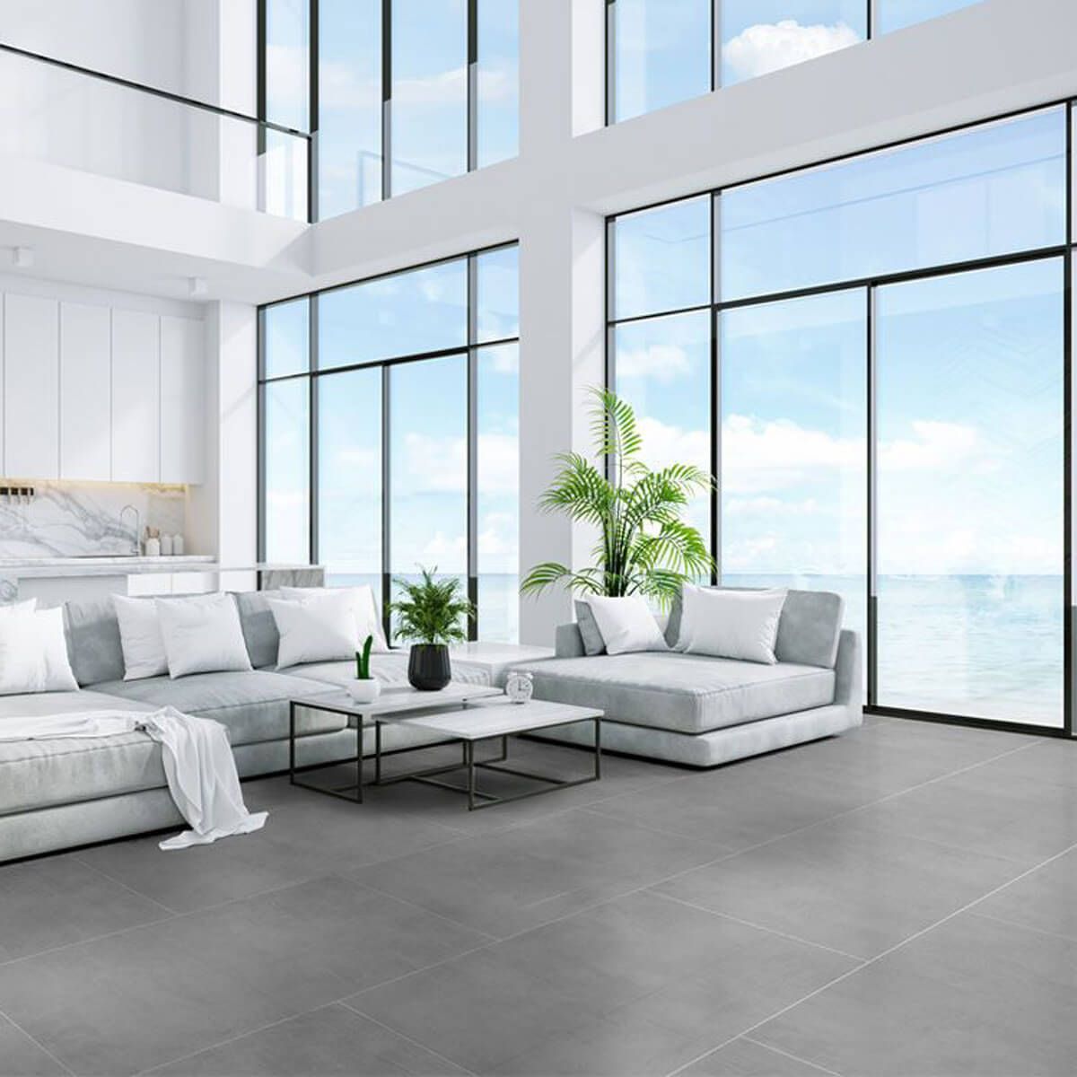 Płyta Tarasowa Gresowa Urban Beton Gray 60x60x2 cm