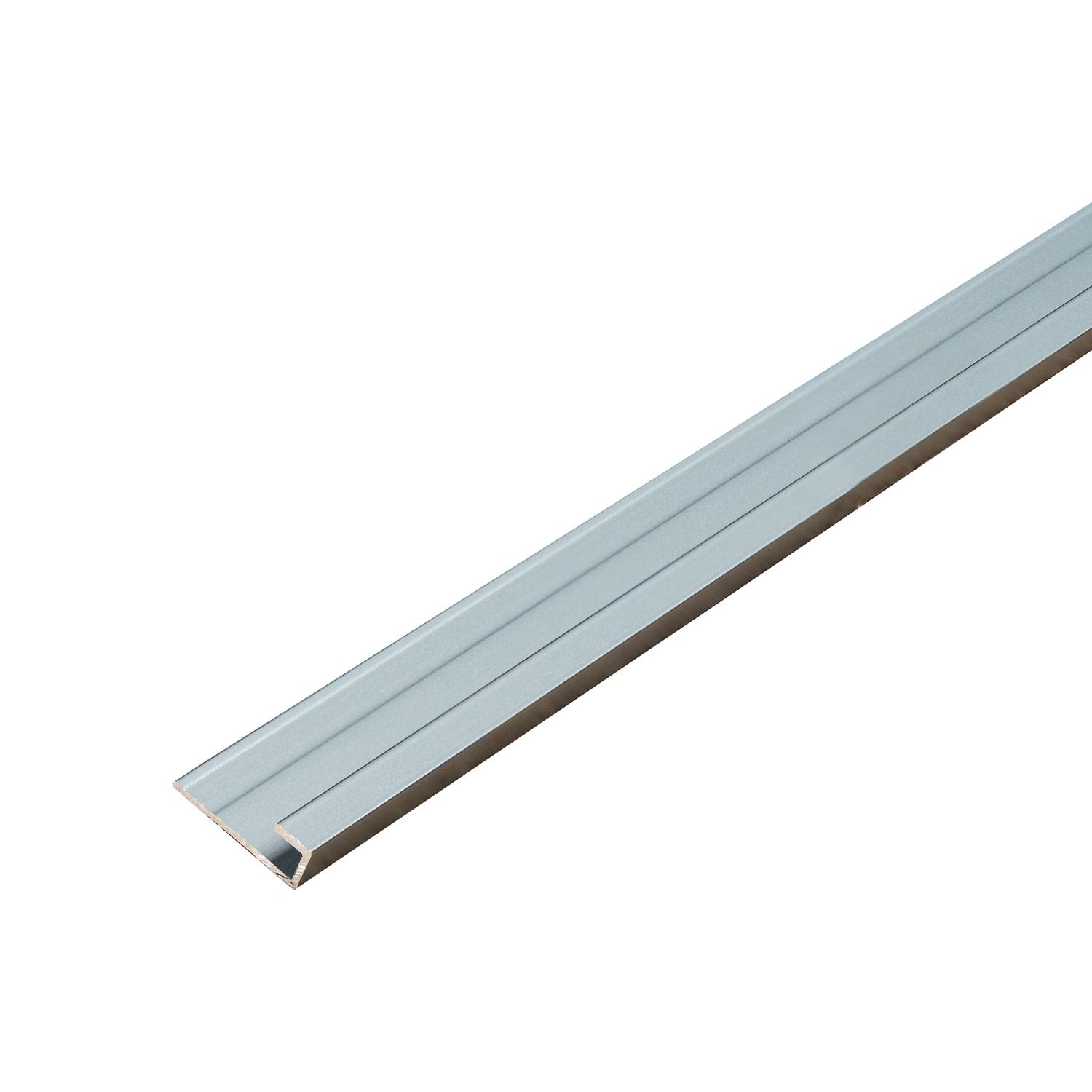 Aluminium Edge Trim Profile 3.5 mm for Wall Panels Dark Gray Matt – 2.9 m