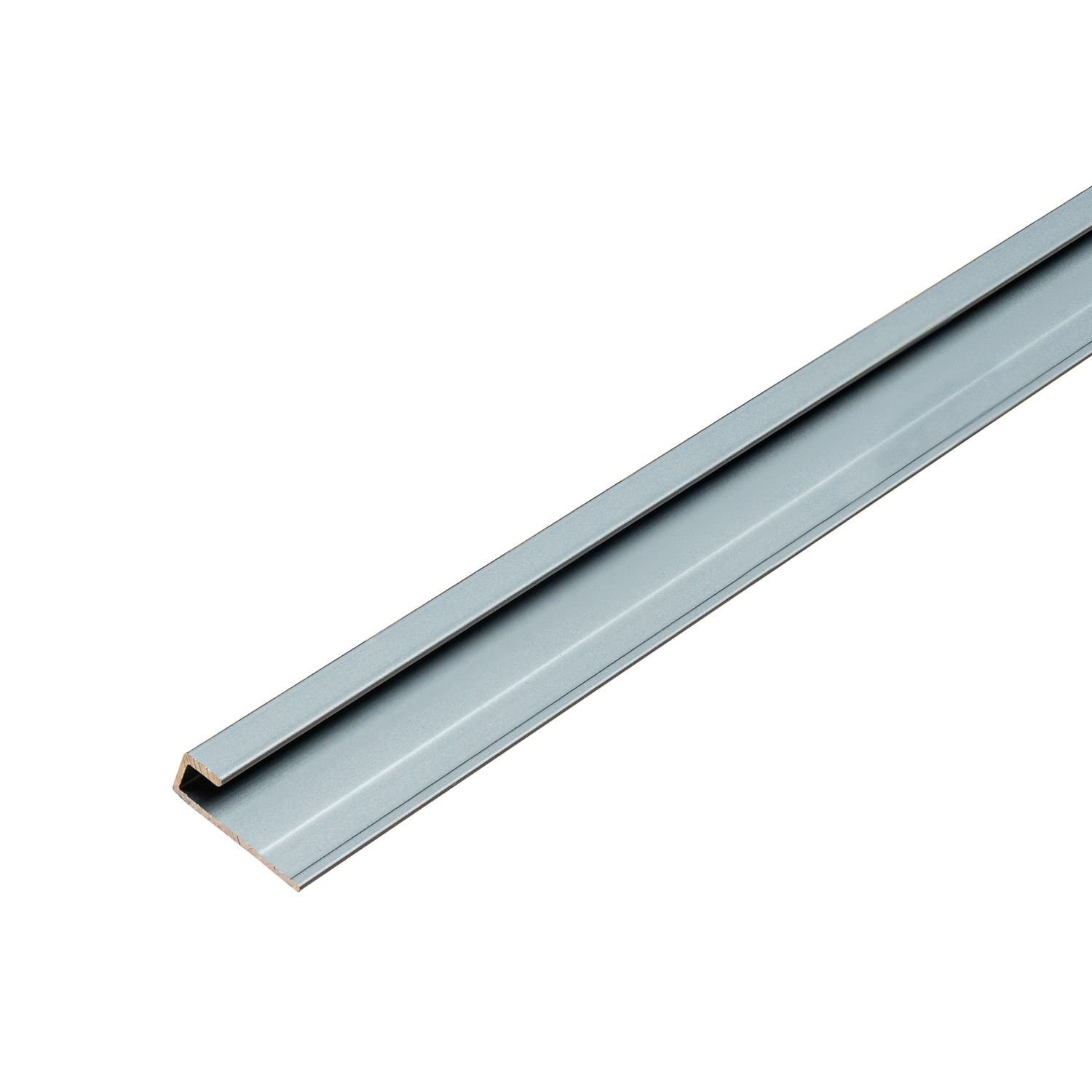Aluminium Edge Trim Profile 3.5 mm for Wall Panels Dark Gray Matt – 2.9 m