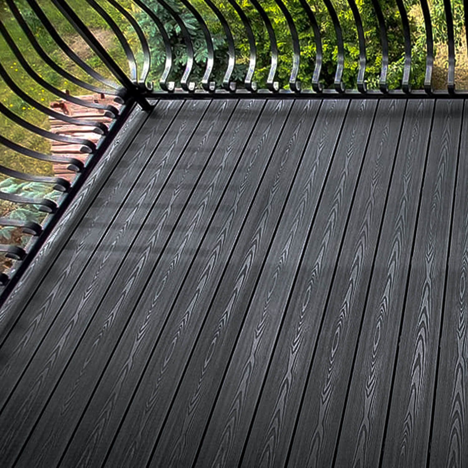 Deska Tarasowa Kompozytowa 3D Antracyt – dł. 3 m