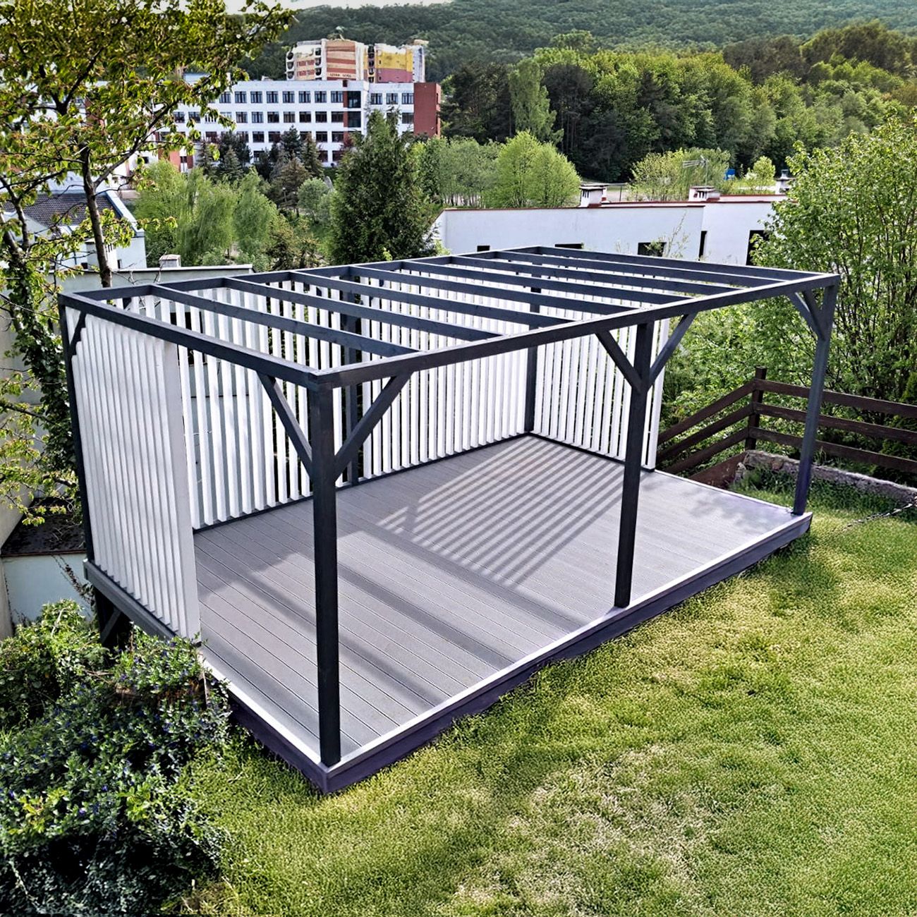 Deska Tarasowa Kompozytowa Standard 15 Jasny Szary – dł. 3 m