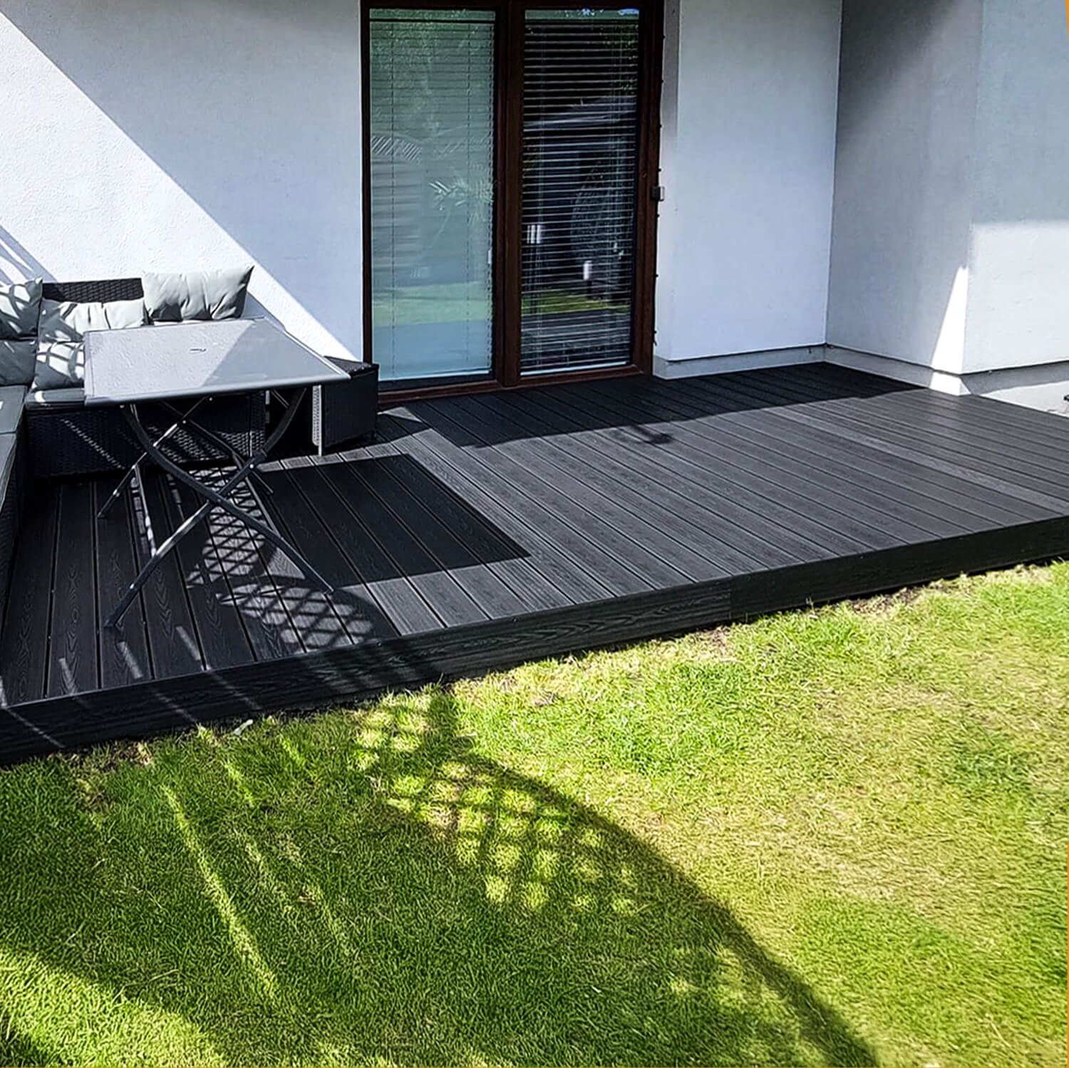 Deska Tarasowa Kompozytowa 3D Antracyt – dł. 3 m