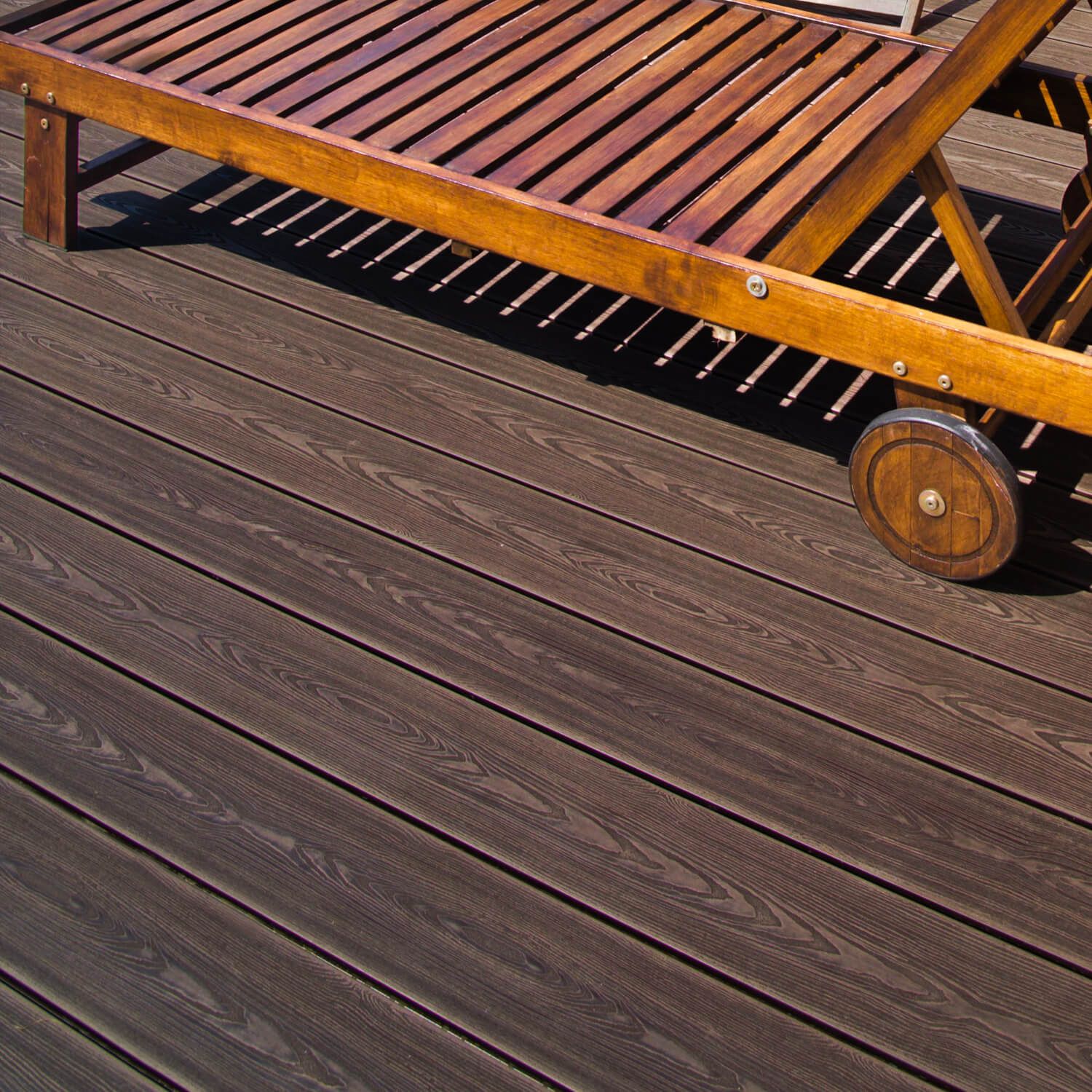 Deska Tarasowa Kompozytowa 3D Brąz – dł. 3 m