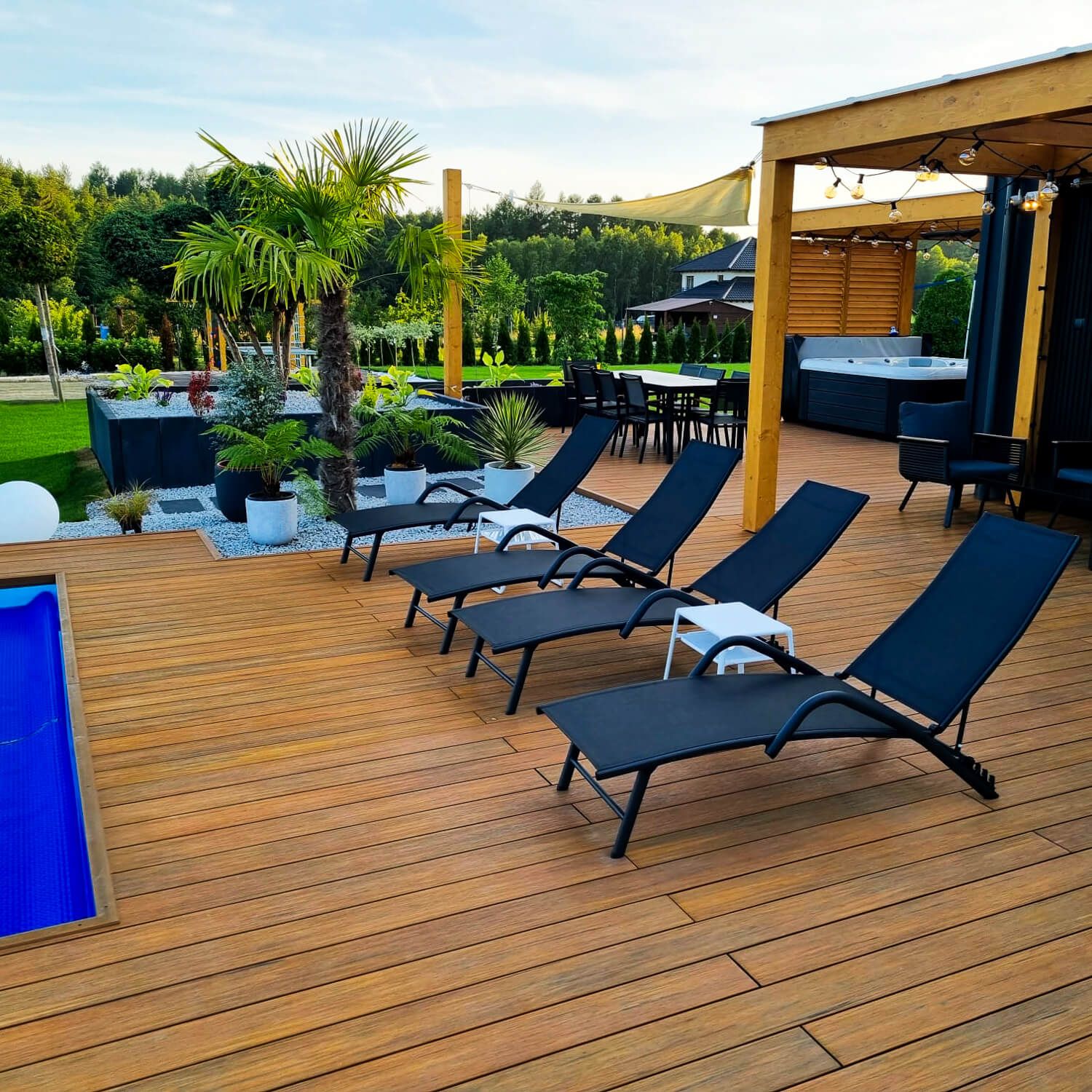 Deska Tarasowa Kompozytowa Premium Amber / Antique  – dł. 3 m