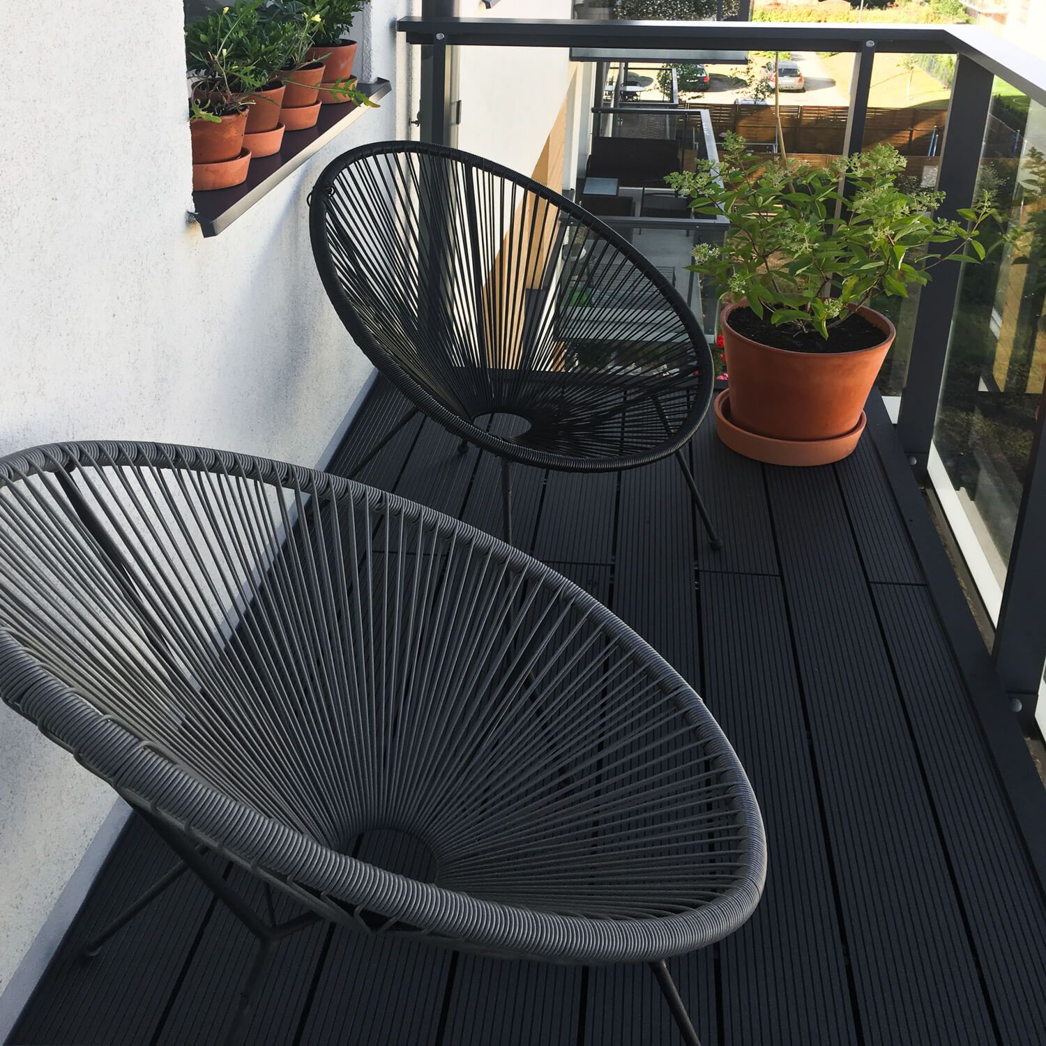 Deska Tarasowa Kompozytowa Standard 15 Antracyt – dł. 2,4 m