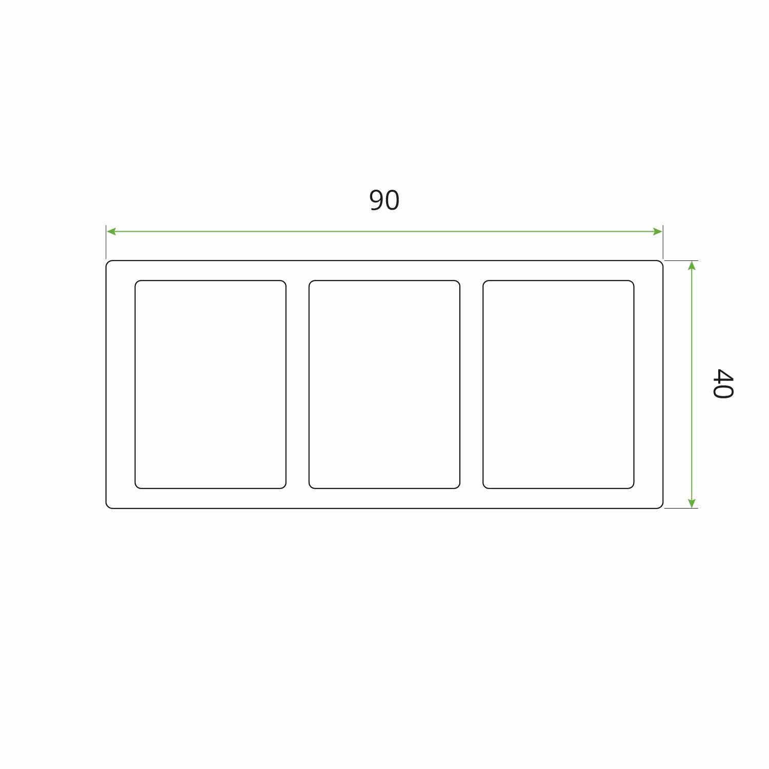 Premium Teak Decorative Composite WPC Slat Profile 9x4 cm – 2.8 m Premium Teak Decorative Composite WPC Slat Profile 9x4 cm – 2.8 m