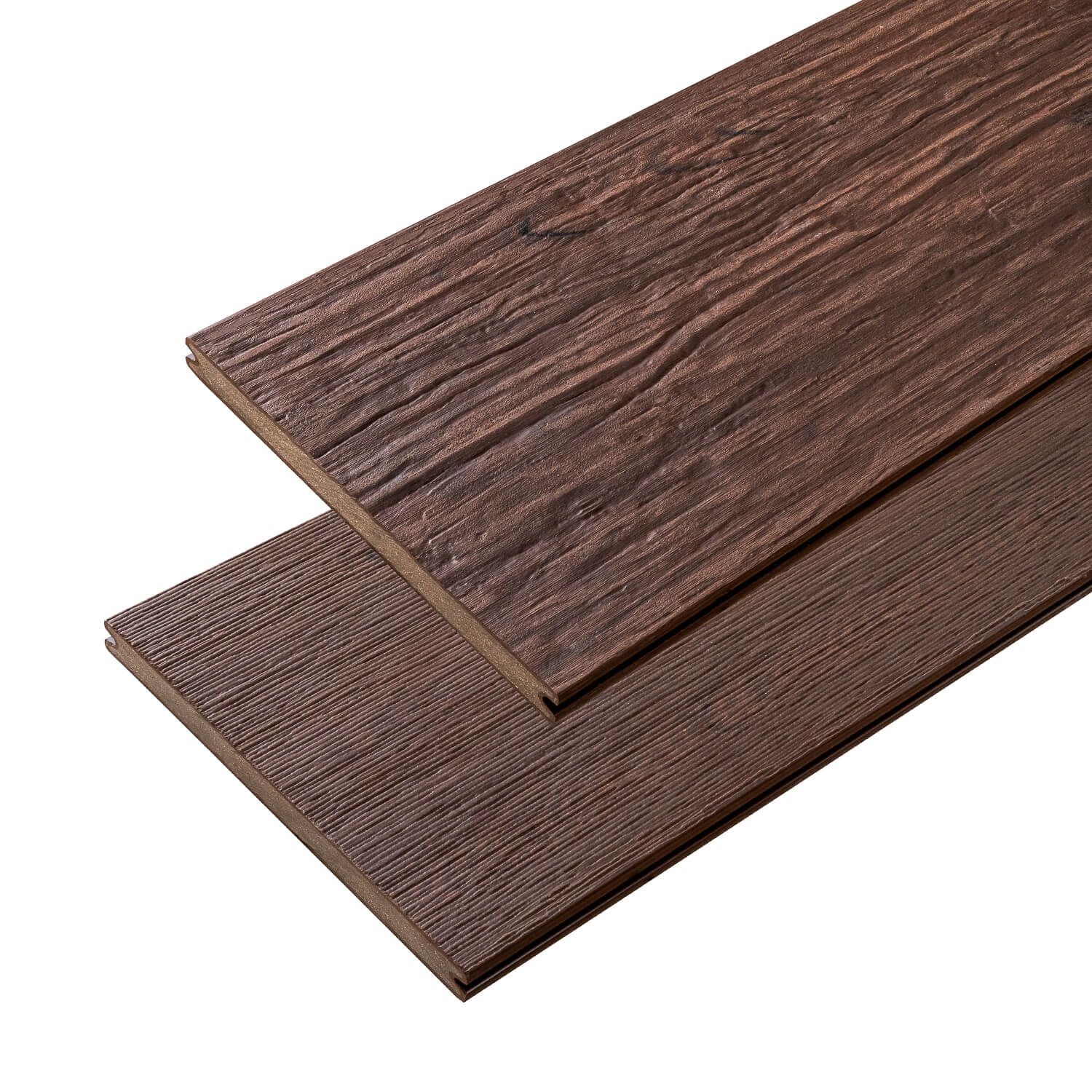 Solid XL Composite Decking Board Brown – 3 m Solid XL Composite Decking Board Brown – 3 m