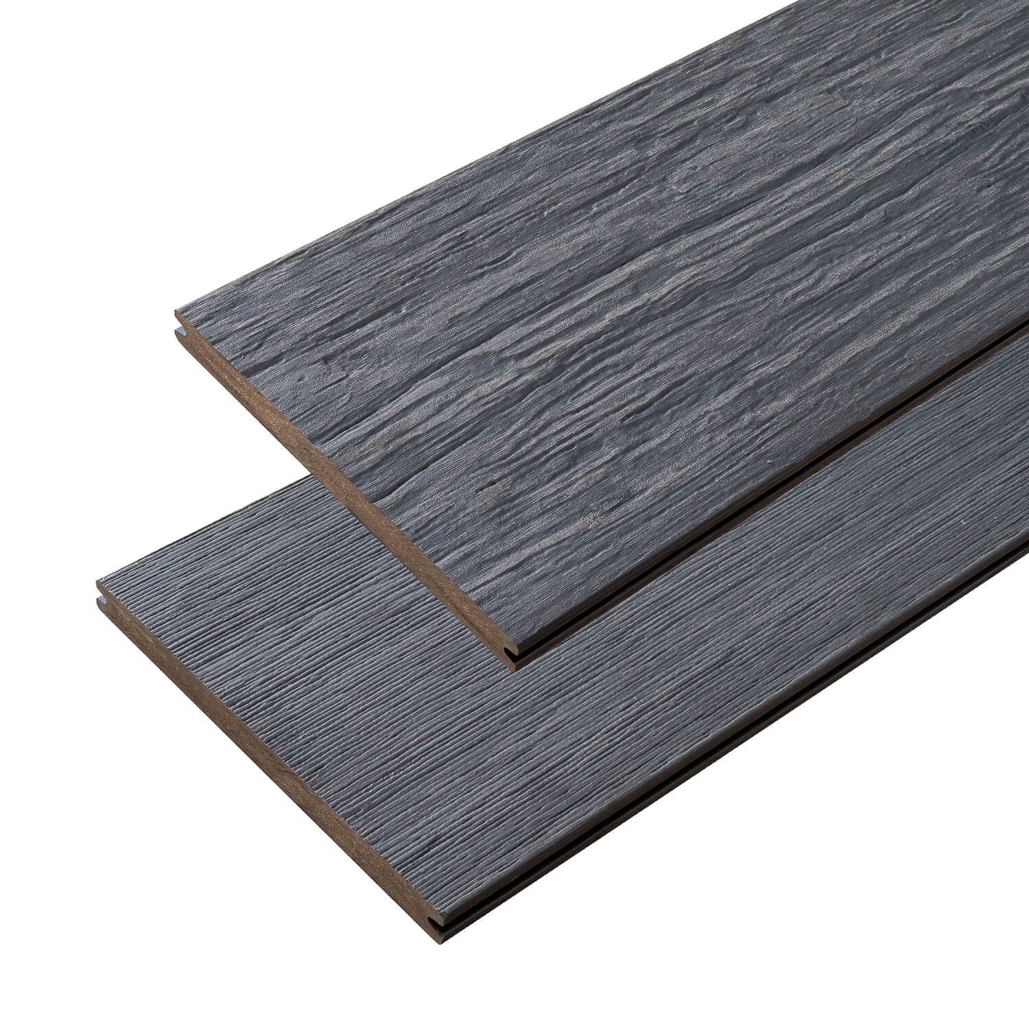 Solid XL Composite Decking Board Gray – 4 m