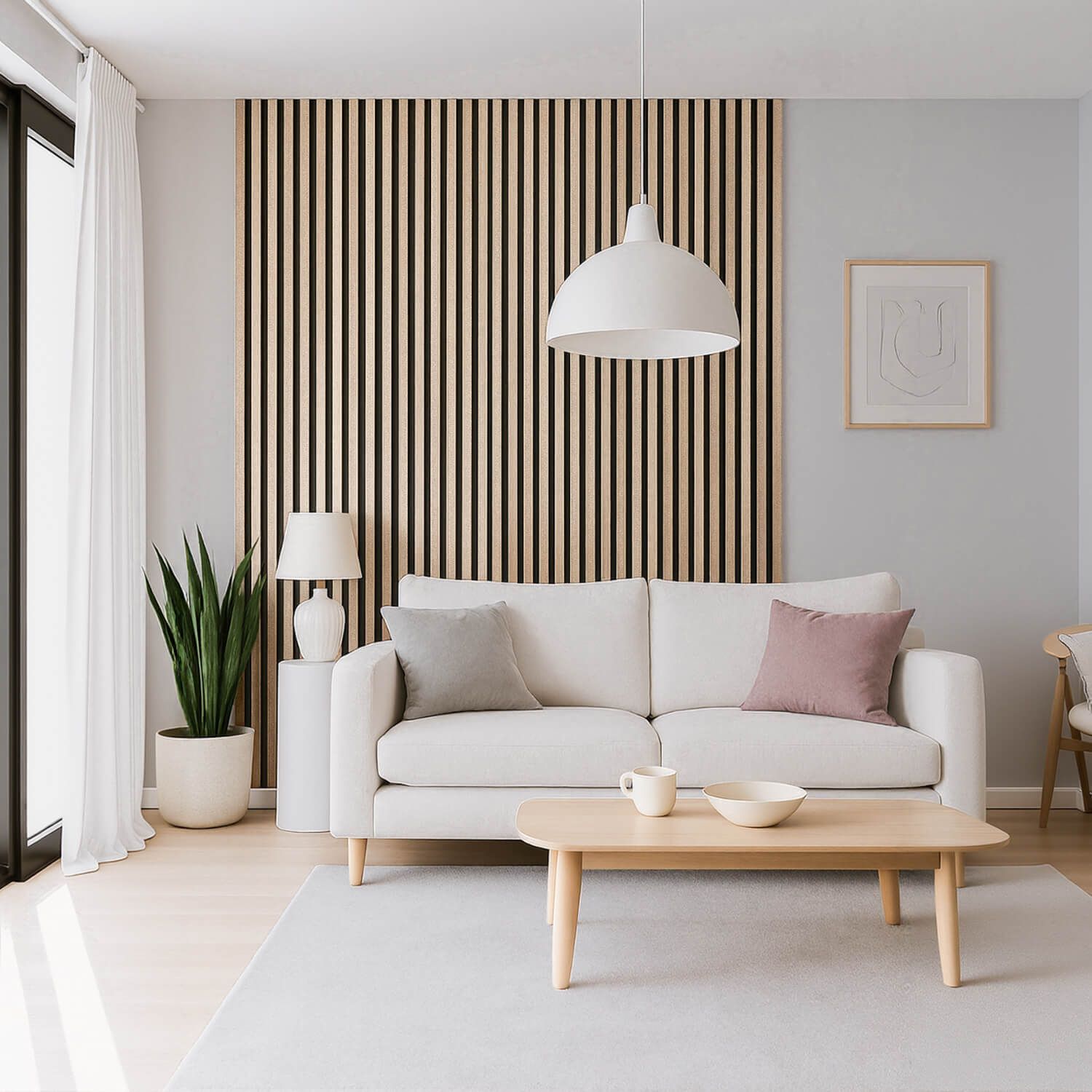 Acoustic Felt Wall Slats – Sample (of your choice)