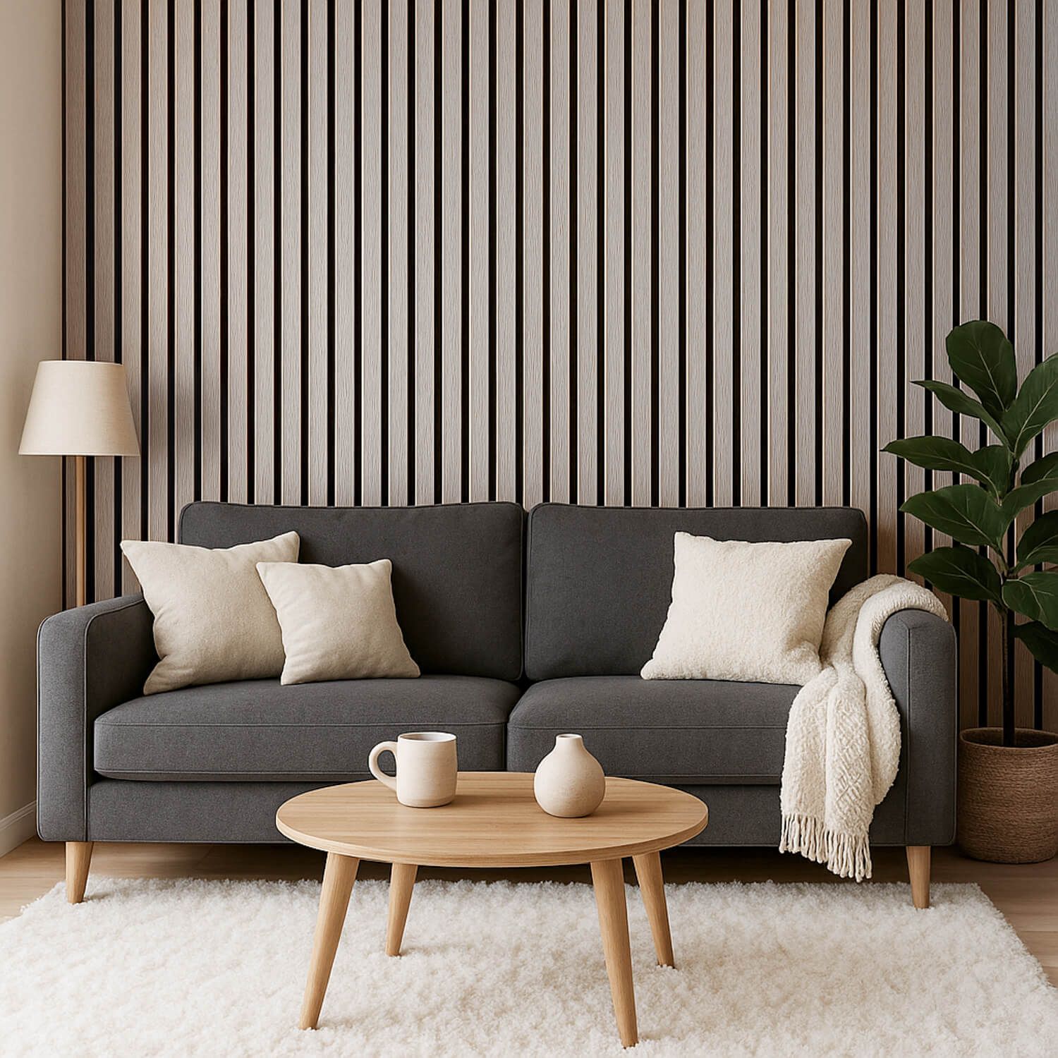 Acoustic Felt Wall Slats – Sample (of your choice)