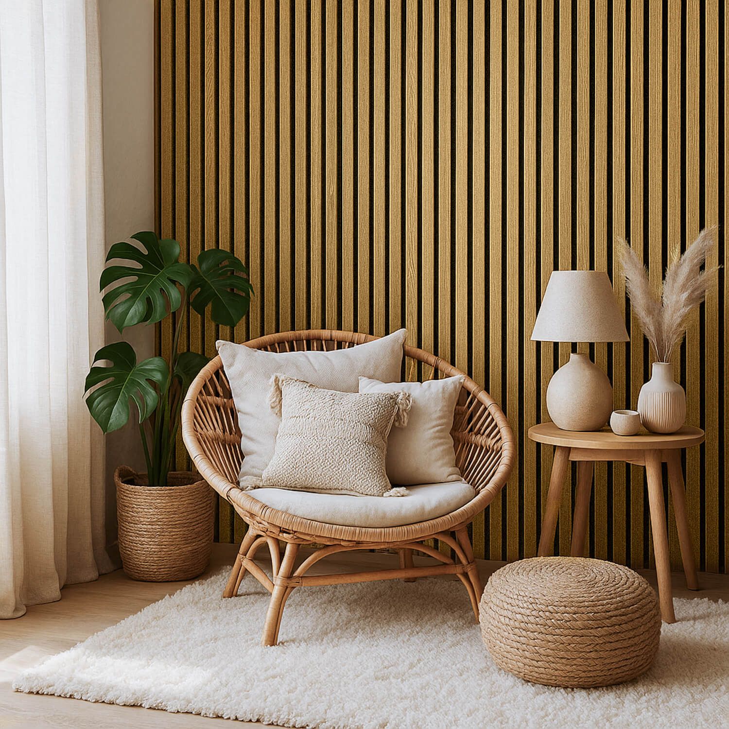 Acoustic Felt Wall Slats – Sample (of your choice)