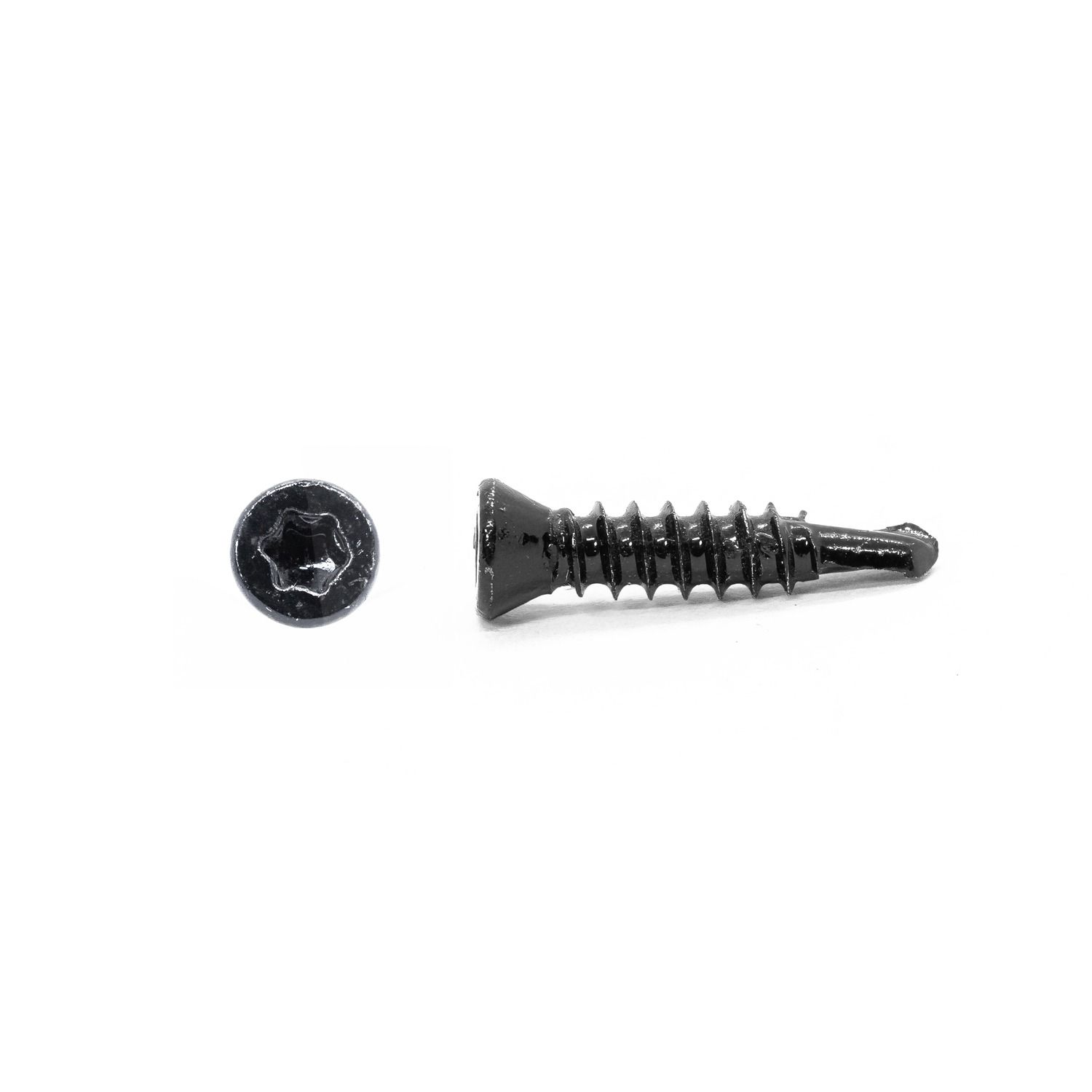 Stainless Steel Self-drilling screw 4 x 18,5 mm Black – 100 pcs Stainless Steel Self-drilling screw 4 x 18,5 mm Black – 100 pcs