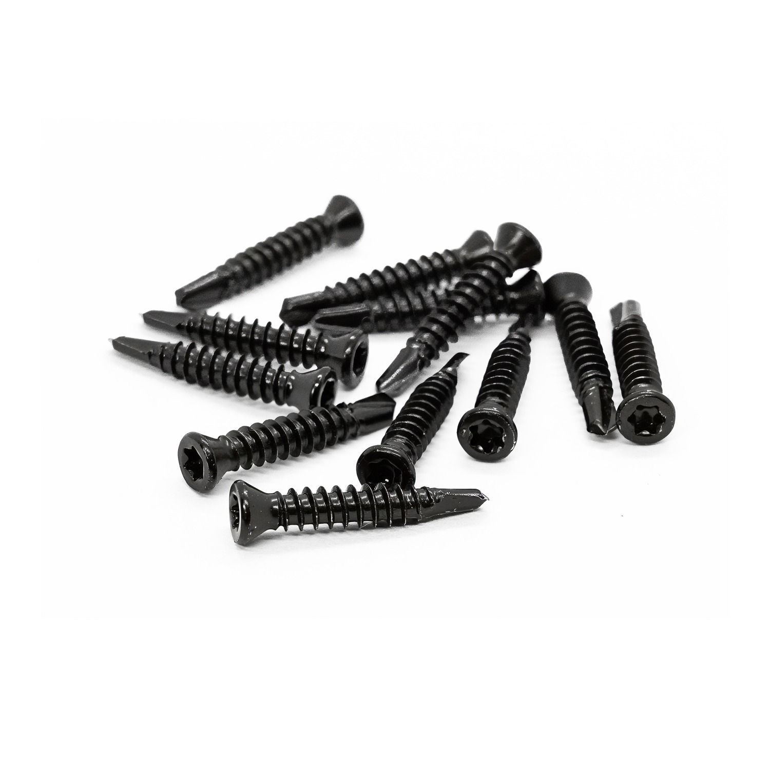 Stainless Steel Self-drilling screw 4 x 25 mm Black – 200 pcs