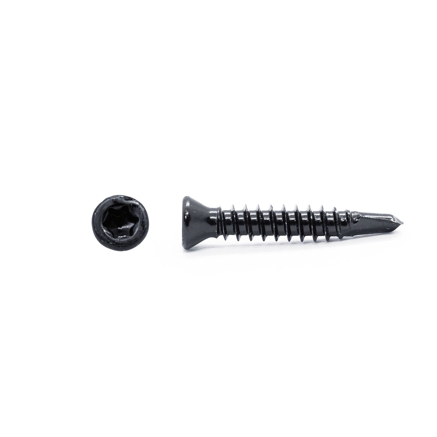 Stainless Steel Self-drilling screw 4 x 25 mm Black – 200 pcs