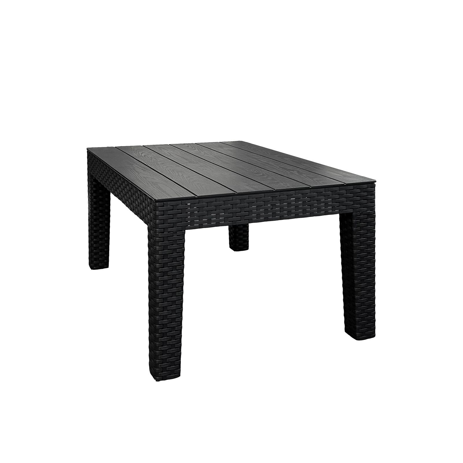 Zestaw Mebli Ogrodowych z technorattanu 4-osobowy Sofia Antracyt