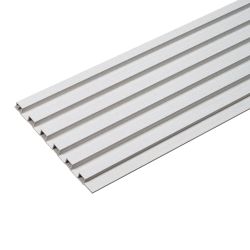 Wall Slats Low Profile Light Tweed Matt