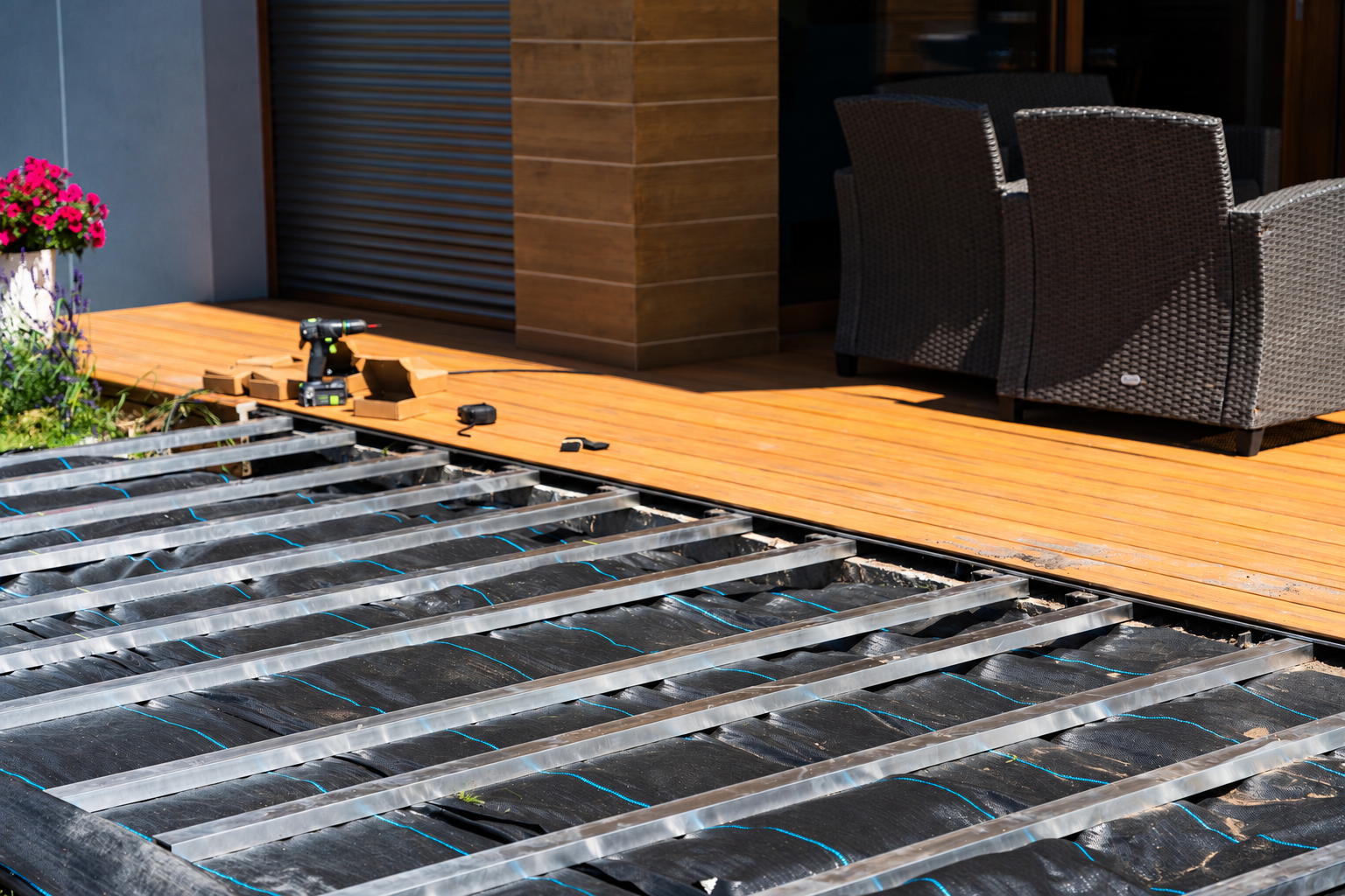 Premium Amber Terrace – From Installation to the Finished Project