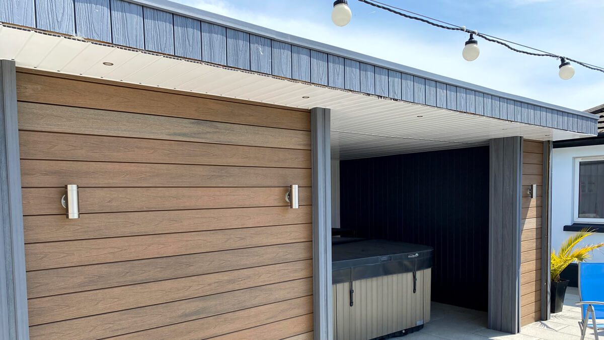 Sauna cladding - cladding board Premium Teak