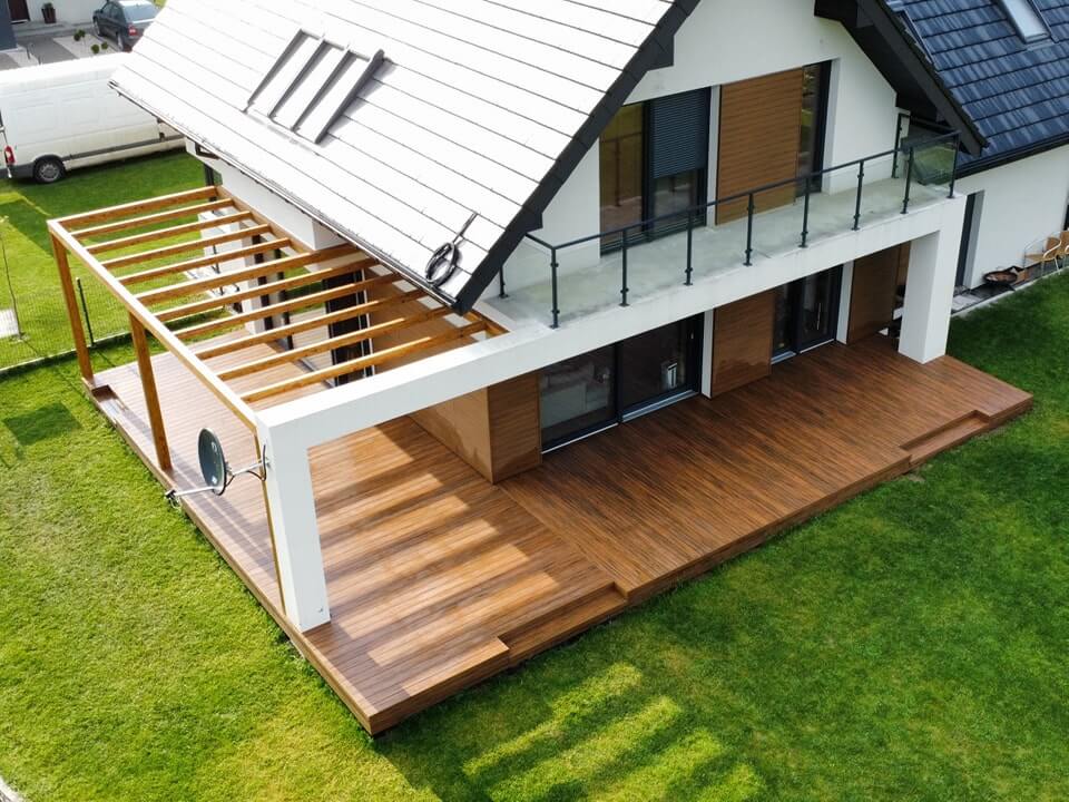 Composite decking - Premium Teak board