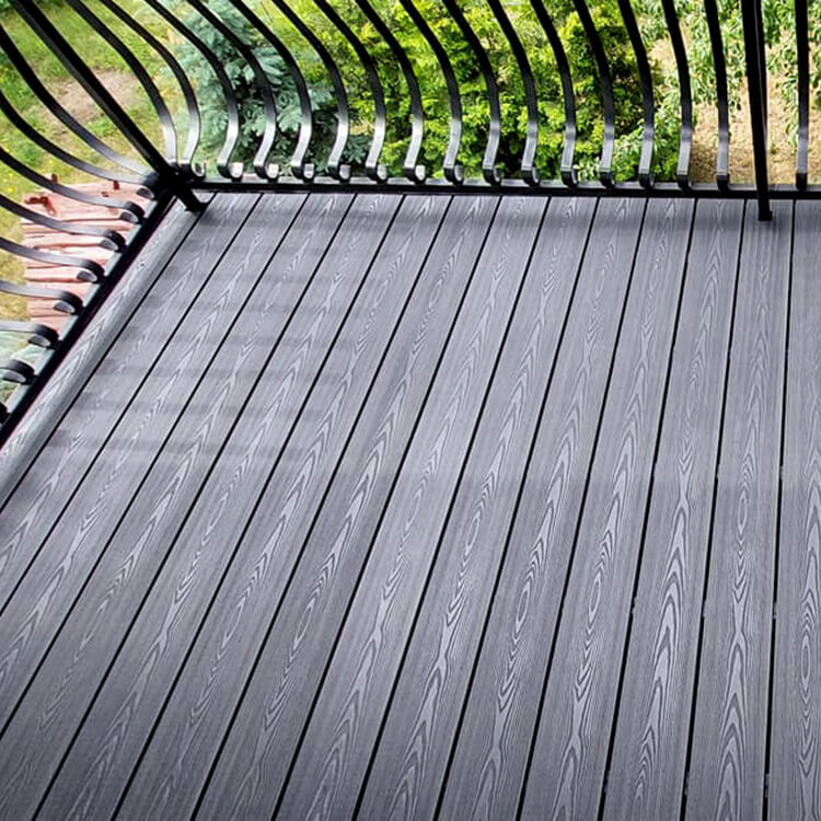 3D Anthracite Balcony – elegance and durability in one