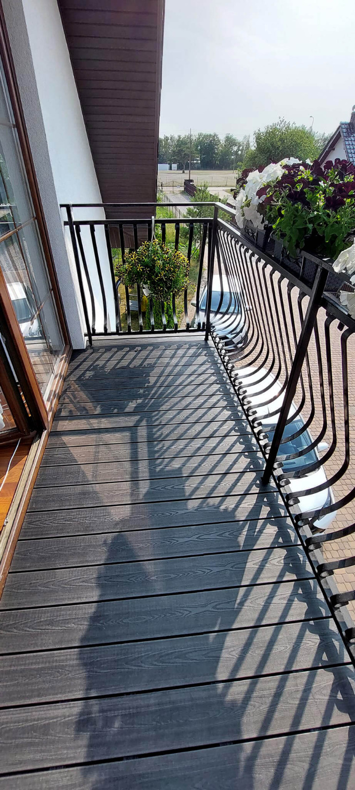 3D Anthracite Balcony – elegance and durability in one