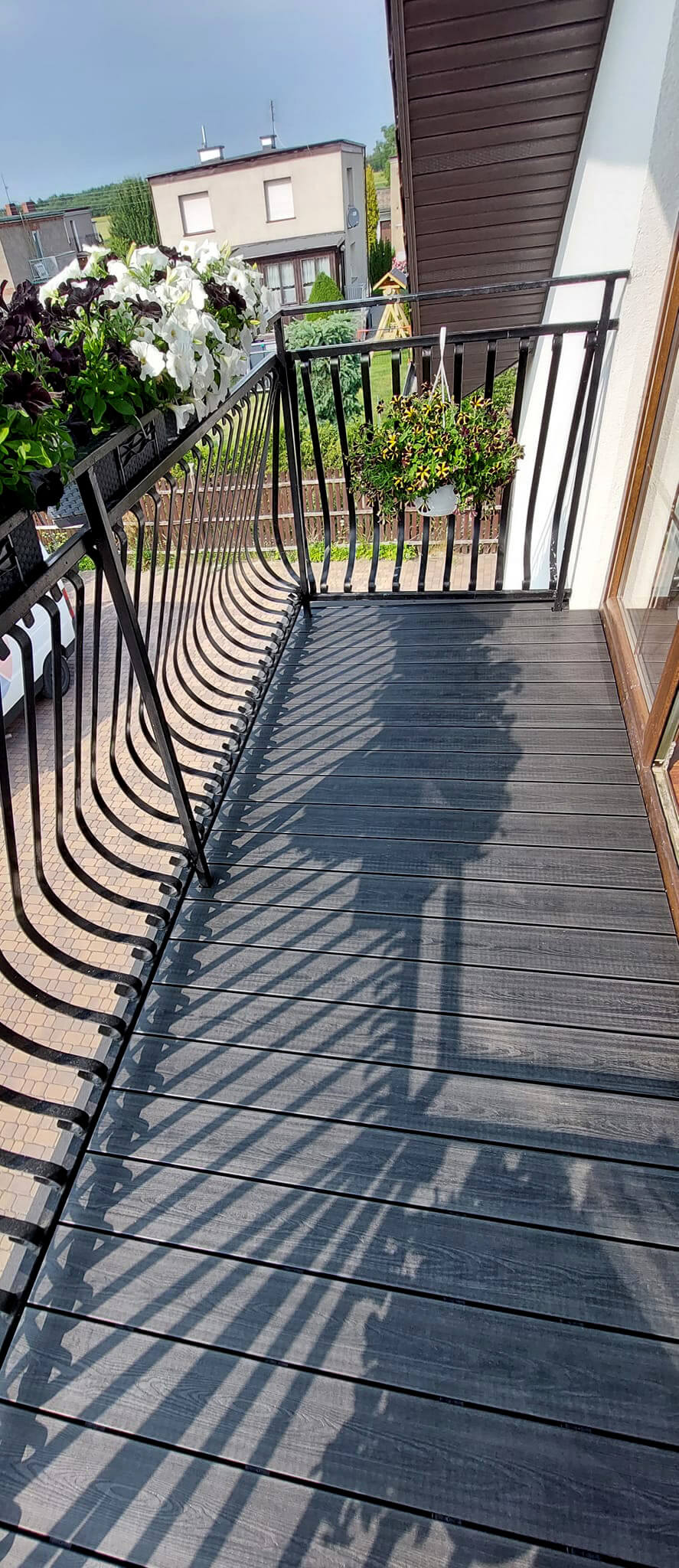 3D Anthracite Balcony – elegance and durability in one