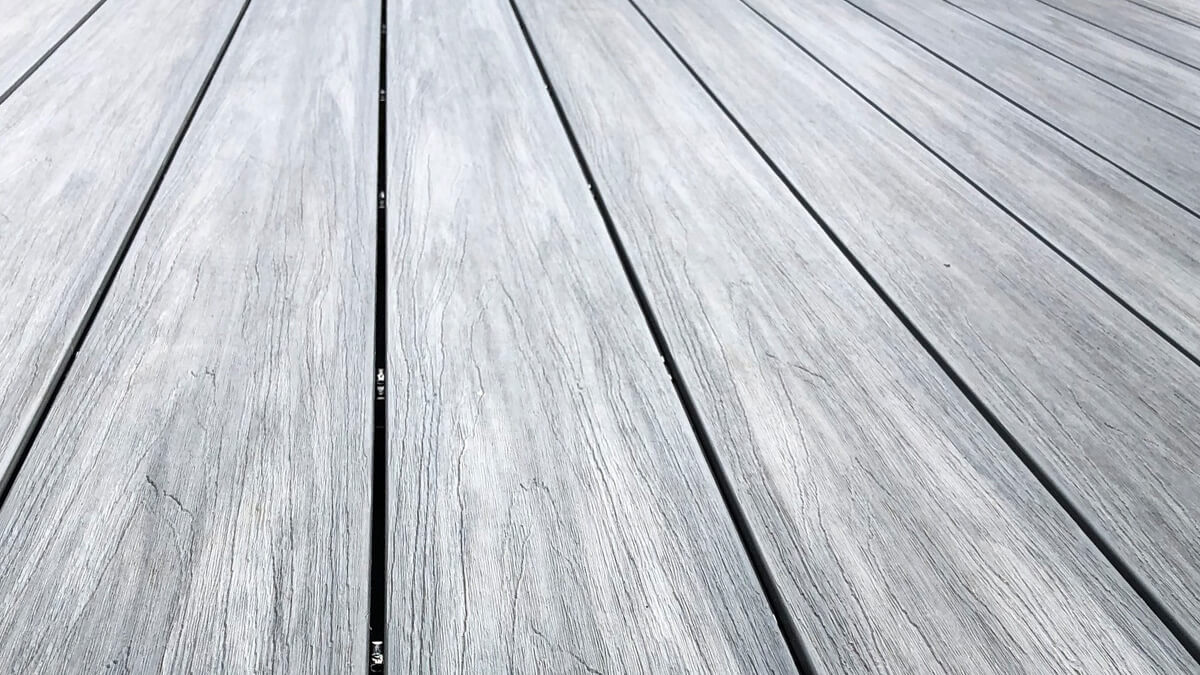 Balcony and stairs - composite decking board Premium Gray