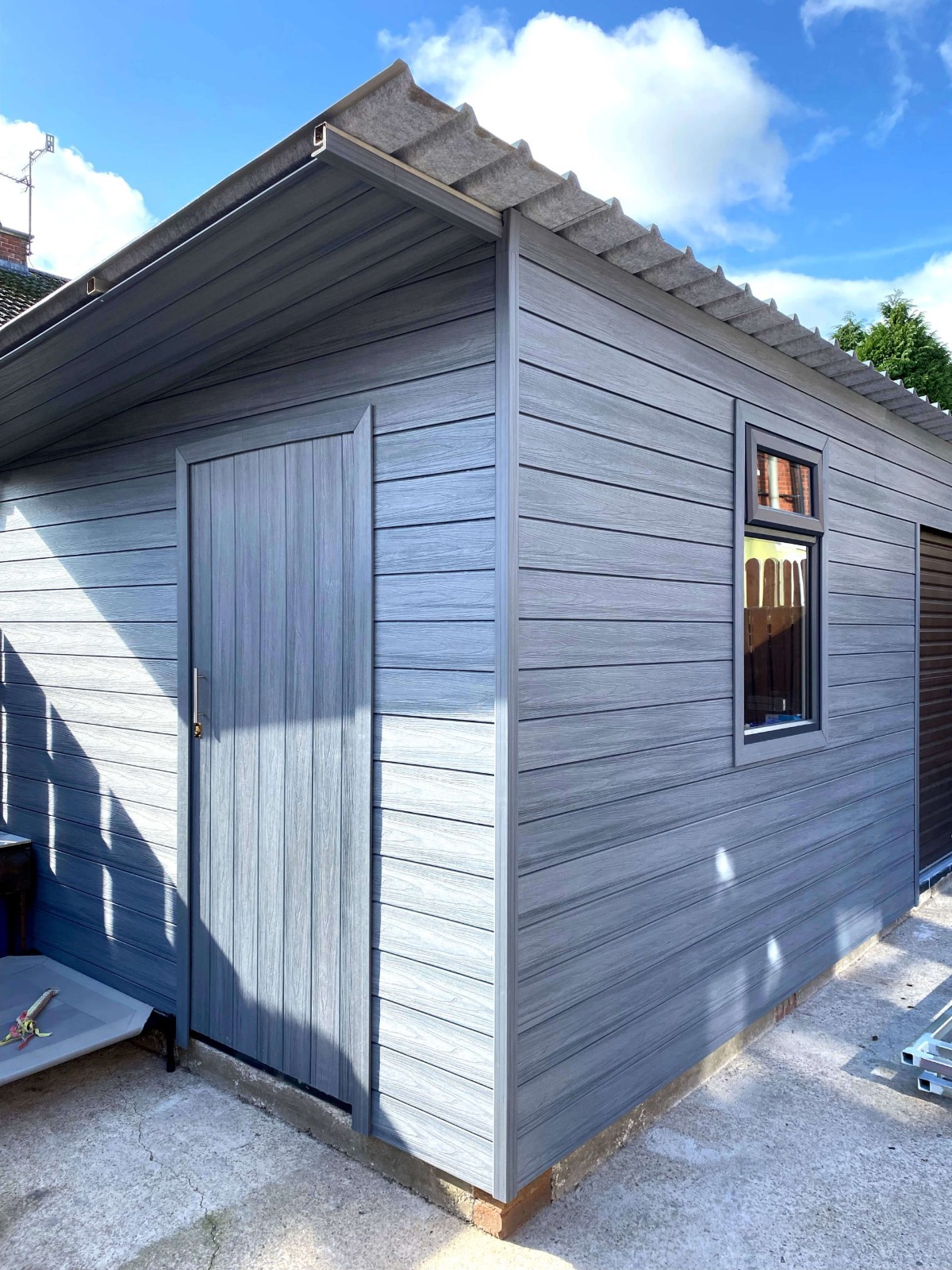 Garden tool house – Premium Gray facade board