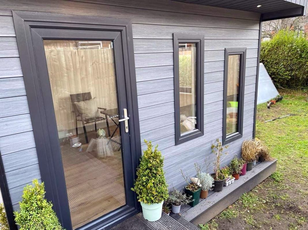 Garden house – Premium Gray cladding board