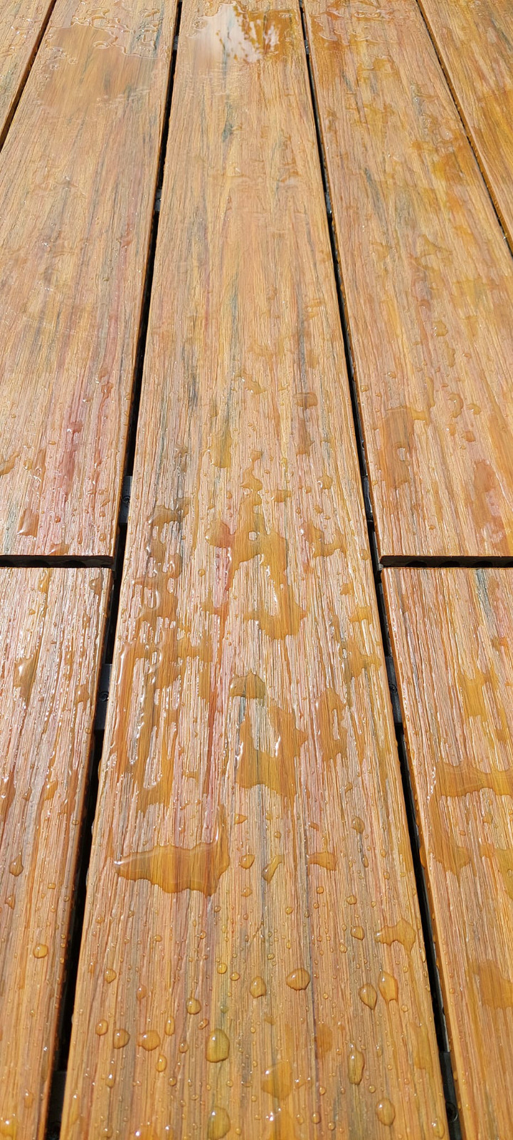 Terrace with steps – Amber Premium composite decking boards