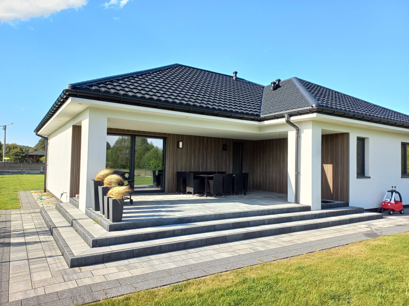 Facade - composite cladding board Premium Antique