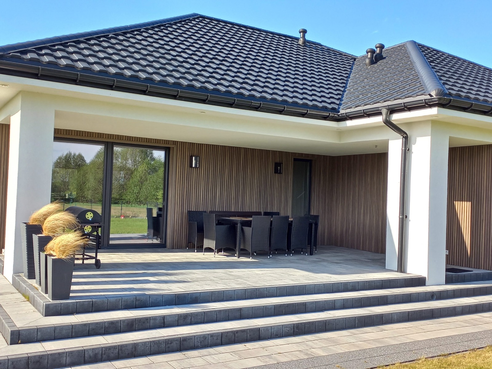 Facade - composite cladding board Premium Antique