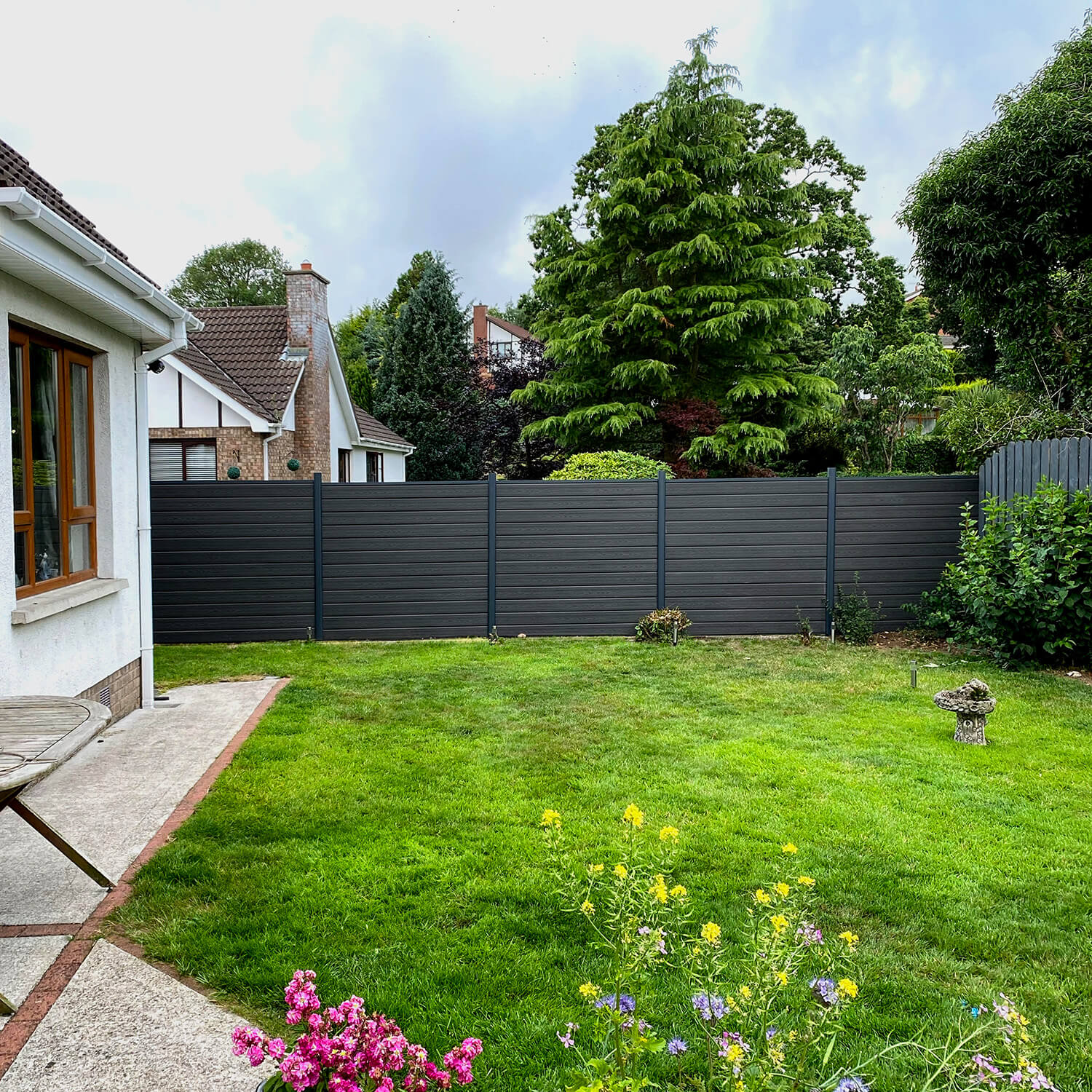 Fence Board Premium 3D Anthracite – The Perfect Addition to Your Garden