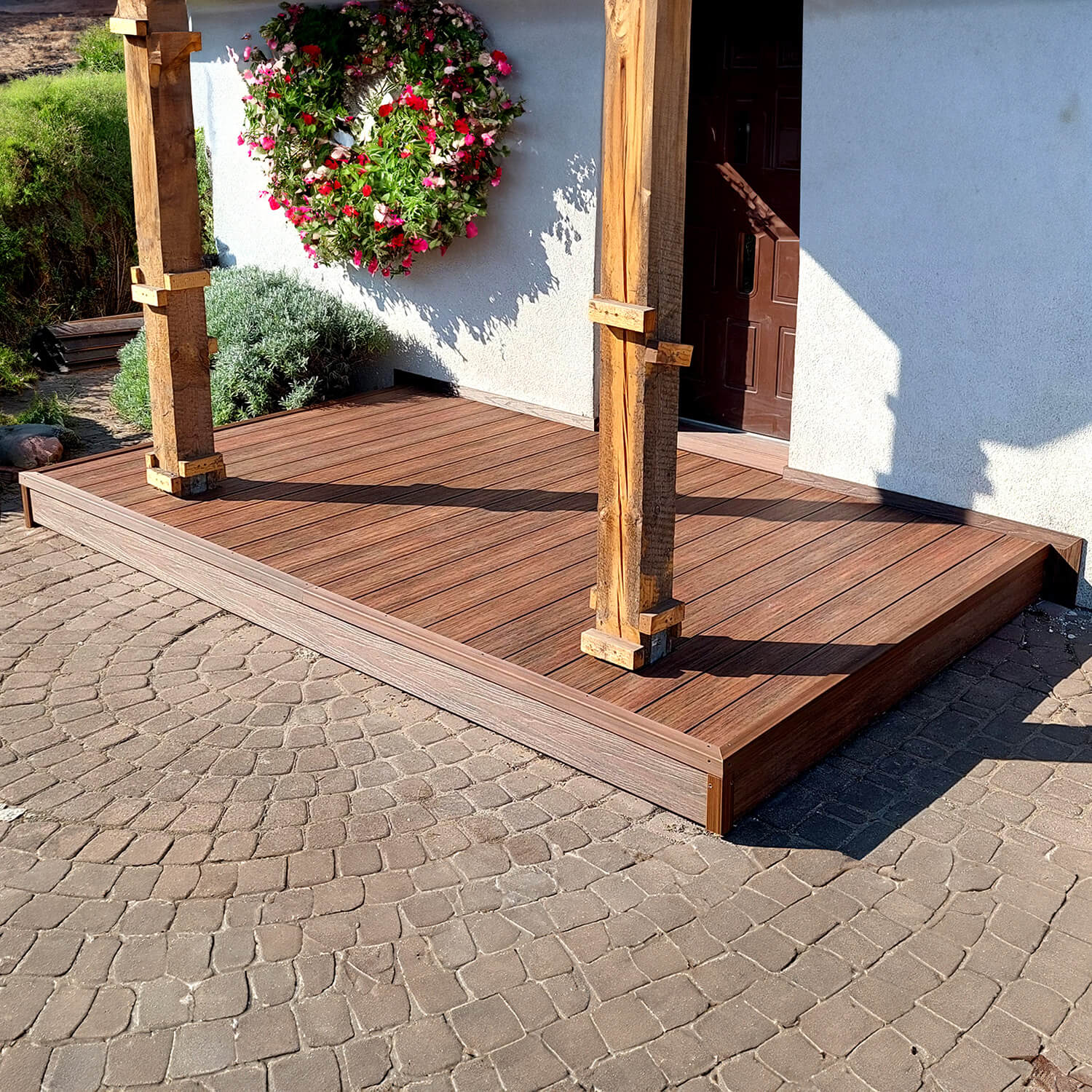 Complete Terrace Makeover with Premium Redwood Composite Decking Boards