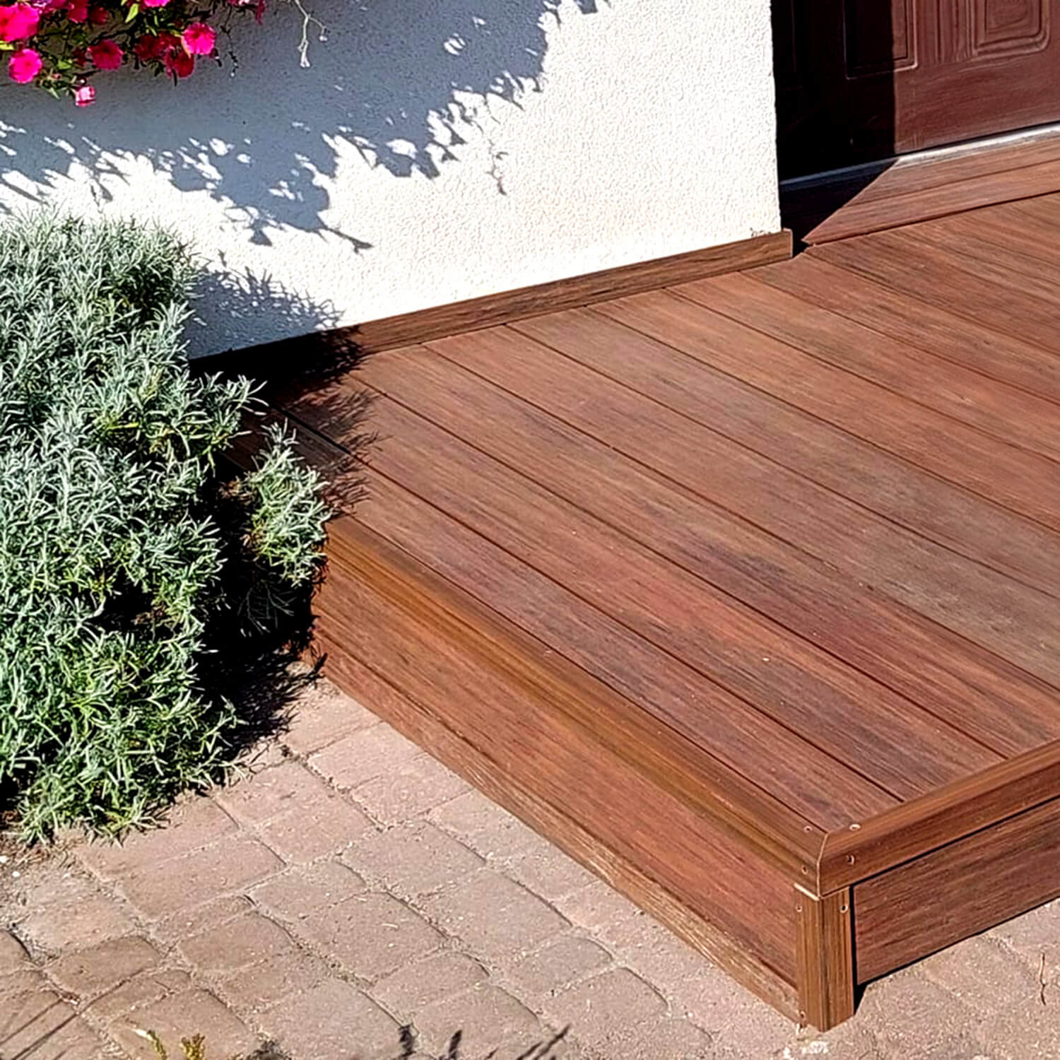 Complete Terrace Makeover with Premium Redwood Composite Decking Boards