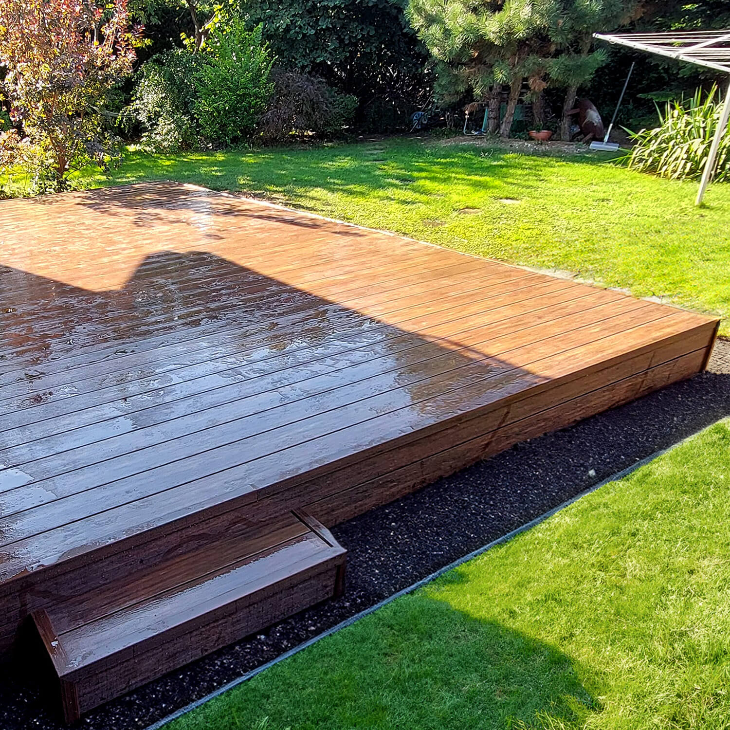 Complete Terrace Makeover with Premium Redwood Composite Decking Boards