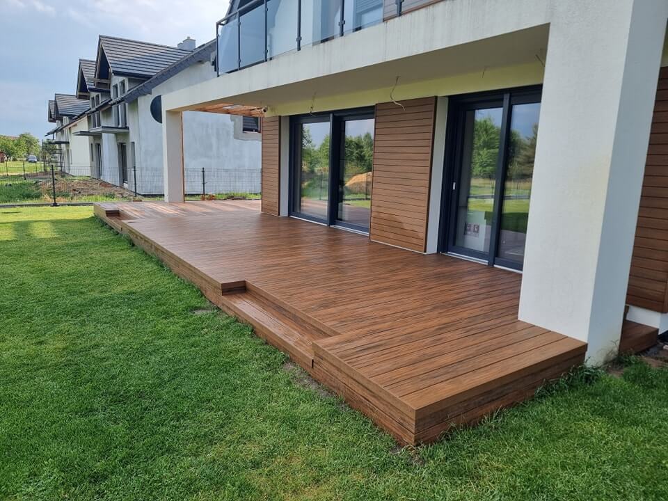 Composite decking - Premium Teak board