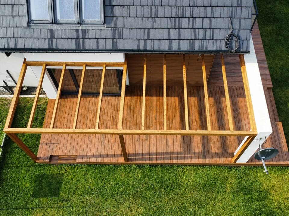 Composite decking - Premium Teak board