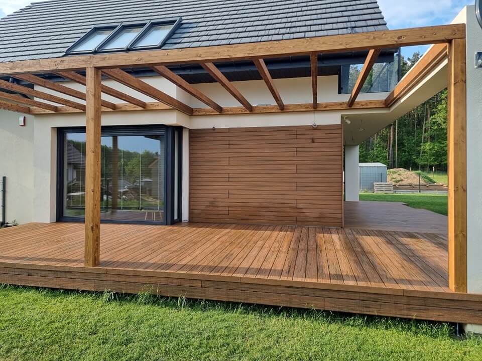 Composite decking - Premium Teak board