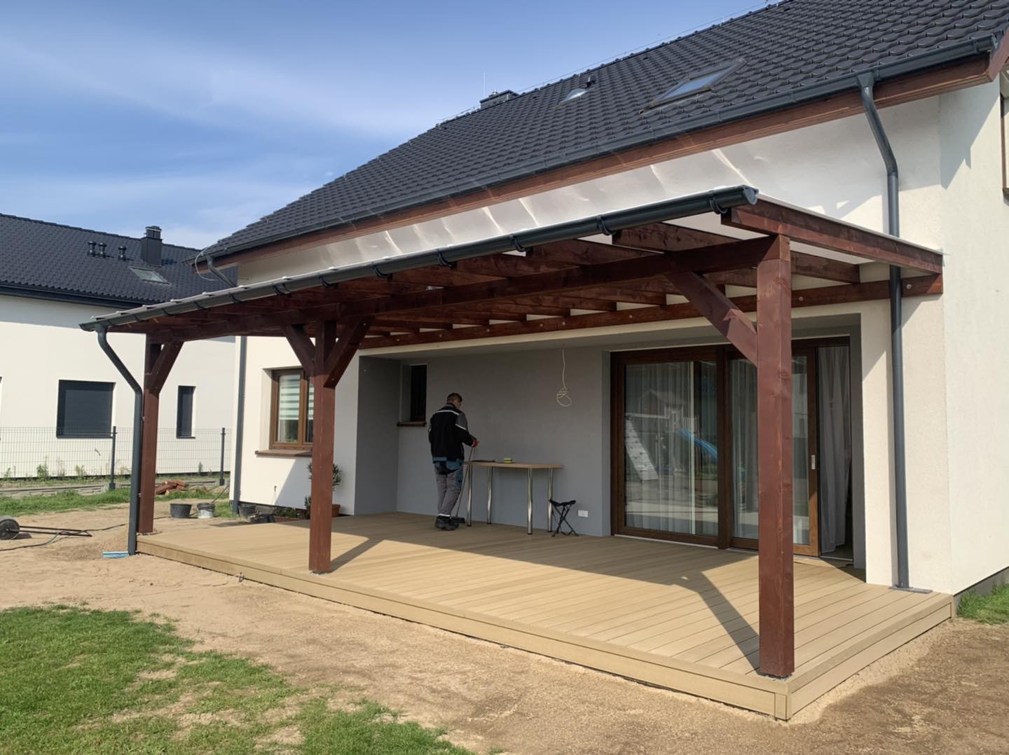 Covered terrace – a comfortable retreat in any weather