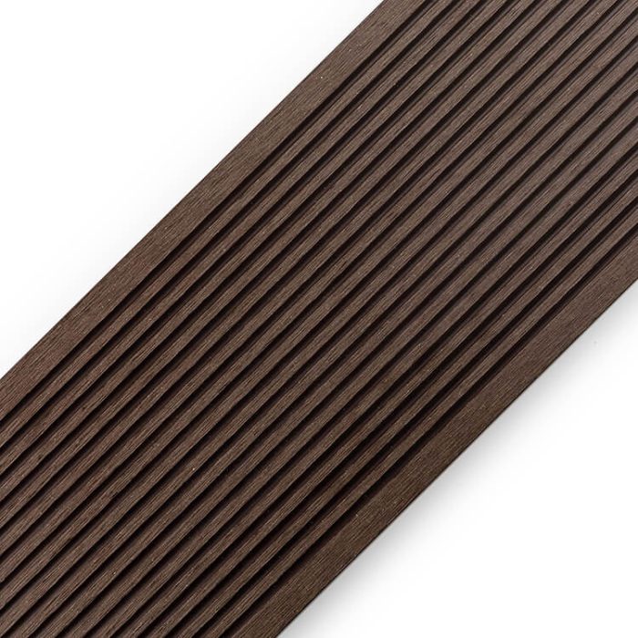 dark brown composite decking boards 3D 3m