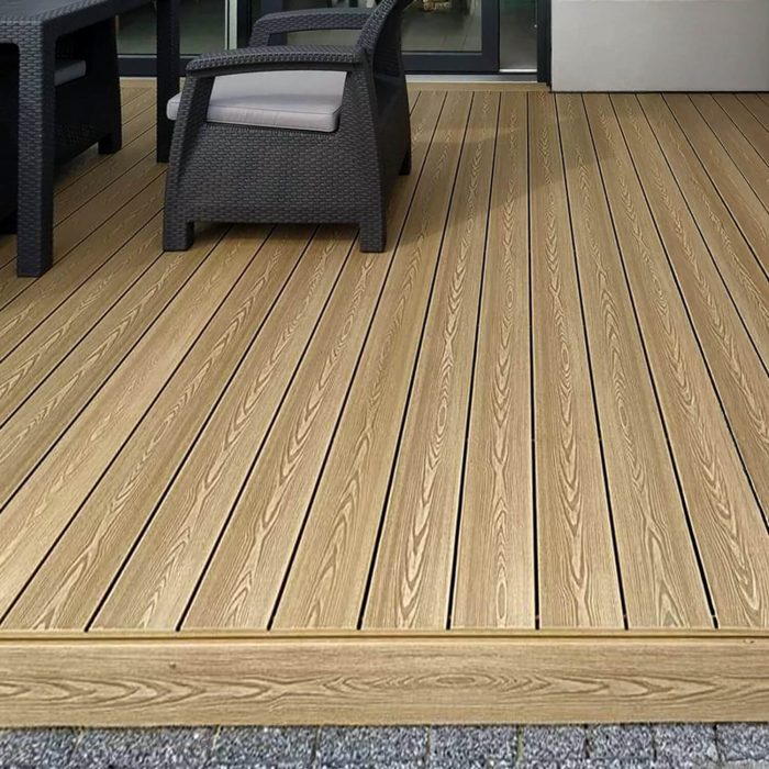 Composite Decking Board 3D Honey Teak - 3 m - Image 4