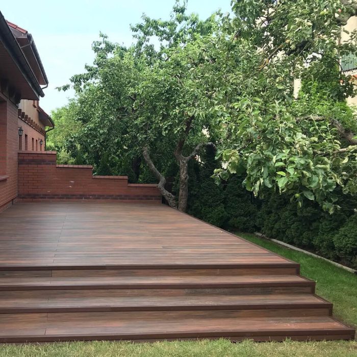 composite decking board premium redwood teak 8