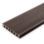 composite decking board 3d brown