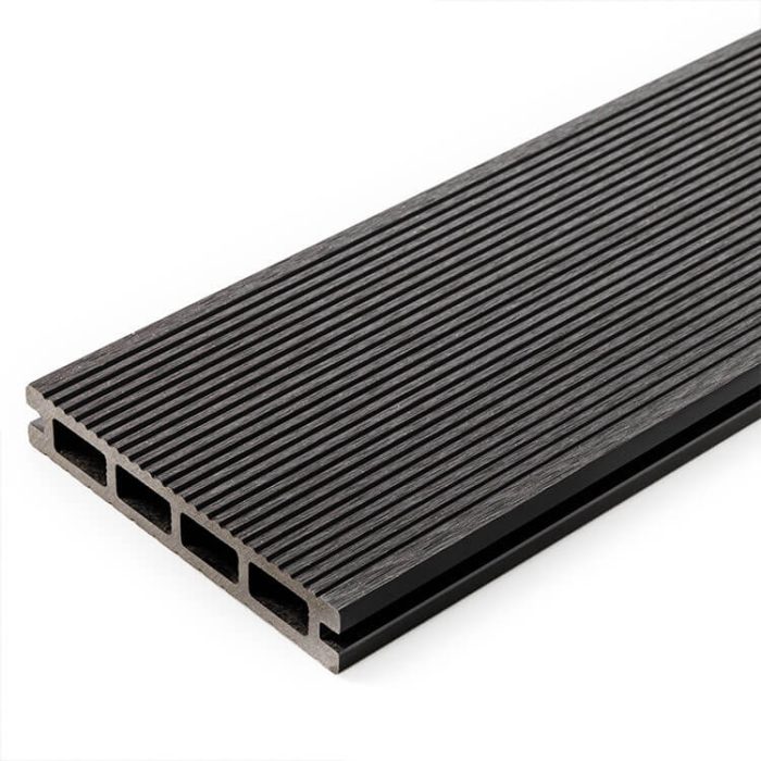 composite decking board standard anthracite slim groove