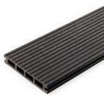 composite decking board standard anthracite wide groove